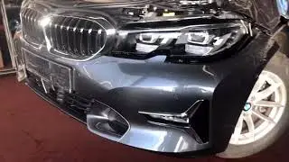 Кузовной ремонт в Германии БМВ  BMW G20 3  у официального дилера BMW в Германии