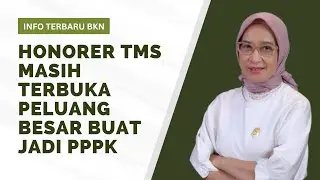 Honorer TMS Jangan Khawatir lagi, masih terbuka lebar buat jadi PPPK.