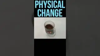 Quiz, is this physical change or chemical change? #shorts