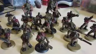 Warhammer 40k - Renegade Militia part 6, slow and steady