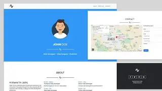 Portfolio Website using Bootstrap: Beginners Tutorial in Hindi
