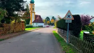 Adelshofen (FFB) St. Michael 🇩🇪 (Walking Der rund­gang) 2022