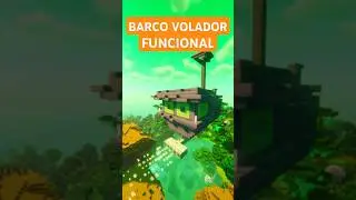 COMO CONSTRUÍR un BARCO VOLADOR 100% FUNCIONAL en MINECRAFT APRIL FOOLS 2024