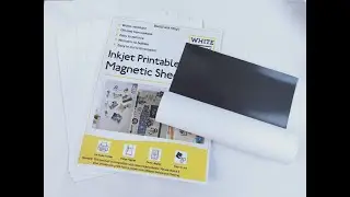How to Use Bleidruck Printable Waterproof Magnetic Sheets – DIY Craft Ideas, Photo Magnets, & Decals