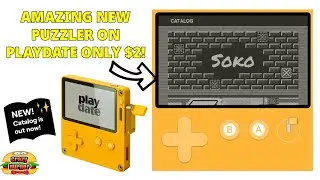 Amazing New Puzzler SOKO on Playdate only $2! Plus Latest Catalog Update & Best Games Highlights!