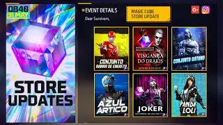 OP 20 New Magic Cube Bundle | Magic Cube Bundle Update | Magic Cube Store Update Free Fire