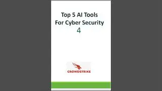 Top 5 AI Tool for CyberSecurity in 2024 | #shorts #aitools #cybersecurity