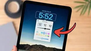 How to Customize Lock Screen in iPadOS 18!