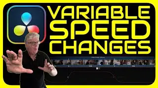 Retiming Clips and Speed Ramps in DaVinci Resolve