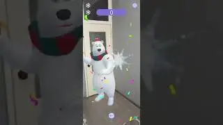 AR game Young Snow Warrior
