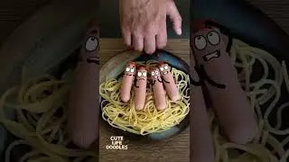 Cute Life Doodles | Sausages instead of fingers 🤪 
