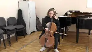 КАНКЕ АМАЛІЯ.   А.Казадезюс.  Концетр до мінор для віолончелі  2-3 частини.