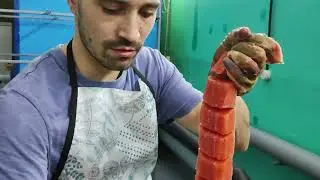 Разделка красной рыбы, кеты, для копчения. Засолка рыбы тузлуком. Солю и копчу как дед учил.