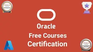 Oracle Cloud Free Courses with Certificate || Oracle Free Courses & Certificate