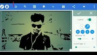 Fire effect tutorial 1 PicsArt+ PixelLab+kinmaster