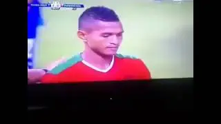 insiden Final AFF 2016 oleh Lestaluhu ! berbuah kartu merah.