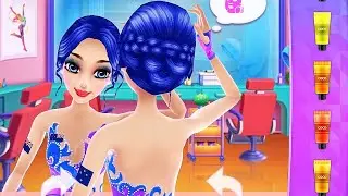 Gymnastics Superstar Girl game: Fun Spa Makeup, Dress Up, Color Hairstyles & Design Games for girls
