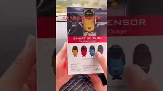 Держатель для смартфонас беспроводной зарядкой в машину