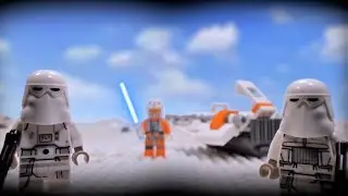 POV: You're a snowtrooper chilling on Hoth (stop motion)