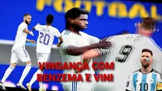BENZEMA E VINI JR VS TIME DO COISA RUIM