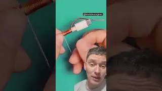 Как спасти провод зарядки IPhone🔌