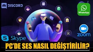 Bilgisayarda Ses Nasıl Değiştirilir? Discord, Whatsapp, Zoom, Roblox Ses Değiştirme