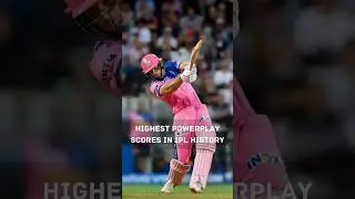 Highest Powerplay scores in IPL history #ipl2023