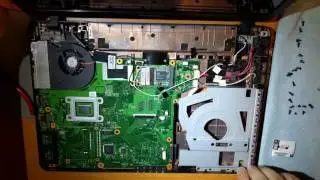Disassembly/Reassembly of Toshiba Satellite L515 for Thermal Paste Replacement