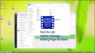 Inserting Page Numbers in Adobe InDesign