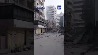 Destruction in Lebanon after 'Israeli' airstrikes #trending
