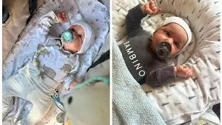 День с маленьким реборном// Реборн Тим заболел//Прогулка с реборном👶🏻🍼☀️
