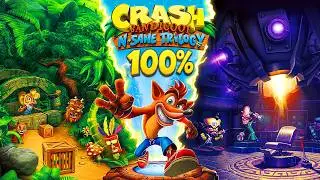 Crash Bandicoot N. Sane Trilogy - All Games 100% (Crash 1, 2 & 3)