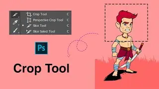 Photoshop Crop Tool Tutorials 2024- Lesson 7