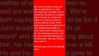 What was the weirdest place you bumped into a friend? #shorts
