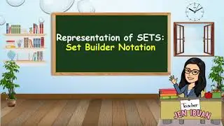 Set Builder Notation