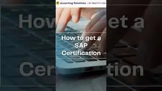How to get SAP certification