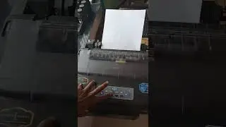 TVS Dot Matrix printer print 