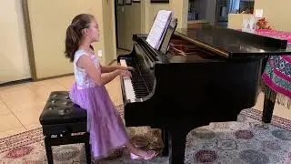 Chopin: Mazurka Op. 67, No. 2  Sophia (age 8)