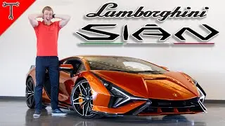 LAMBORGHINI SIAN Full Tour // 1 of 63 $3.5M 808HP Hypercar