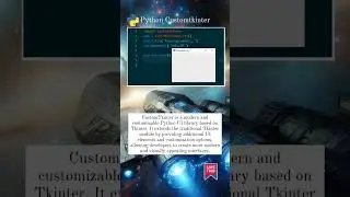 Python GUI FORM Customtkinter. 