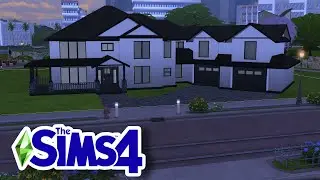 Huge Unfurnished House | The Sims 4 Speed Build