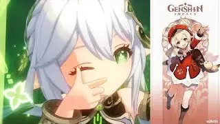 Nahida but with Klee’s theme
