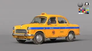 Kolkata Yellow Taxi -Turntable