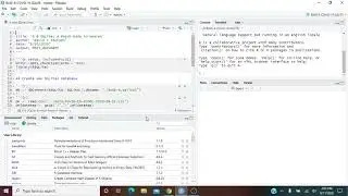 R(Studio|Tools).COVID-19: R Language and SQLite: A Match Made in Heaven.
