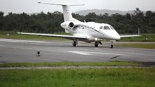 Embraer Phenom 300 Takeoff at Angra dos Reis Brazil