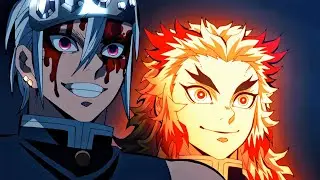 Tengen Uzui vs Gyutaro Epic Fight | Demon Slayer AMV | 4K Edit 🔥💥