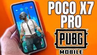 Poco X7 Pro - PUBG Тест! ЛУЧШИЙ ДЛЯ ИГР! Нагрев, Автономность, FPS. Gaming test