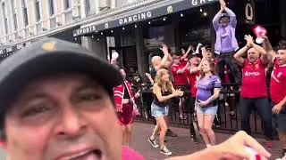Singing at halftime as we destroy united again!