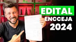 EDITAL ENCCEJA 2024 - NÃO SAIU?!