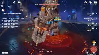 12-3-2 speedrun with 4 stars F2P team - Genshin Impact